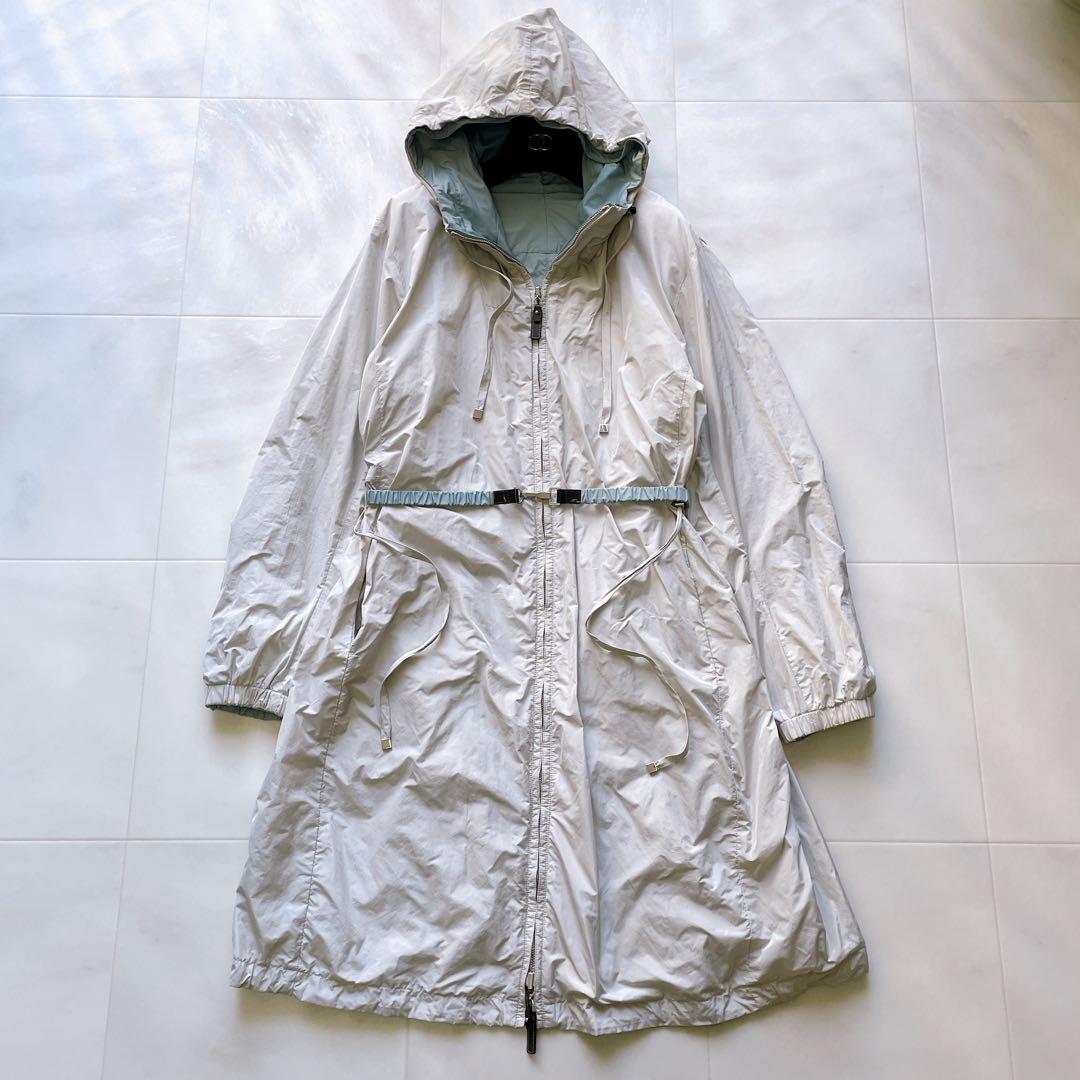 近年モデル✨マックスマーラ ナイロンコート リバーシブル 大きいサイズ 44