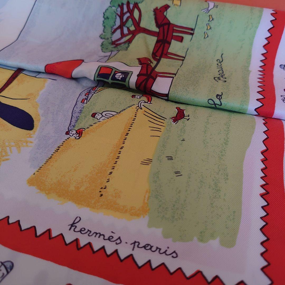 Hermès エルメス　カレ90　スカーフ