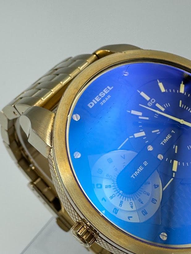 【希少】DIESEL ディーゼル DZ7341 腕時計 ゴールド 電池交換済
