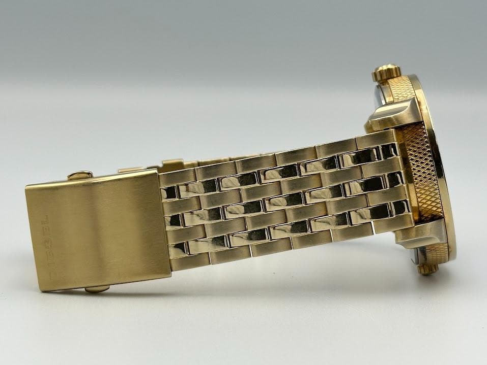 【希少】DIESEL ディーゼル DZ7341 腕時計 ゴールド 電池交換済