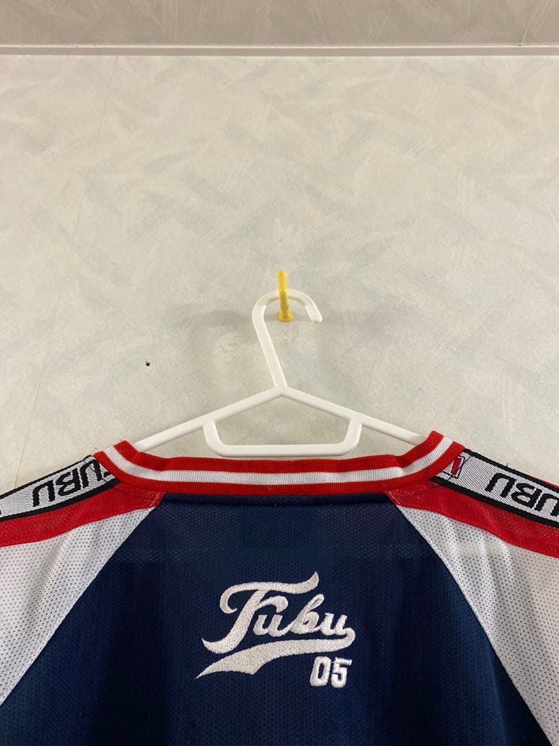 FUBU フットボールシャツ サイズL フブ ヴィンテージ 90s ゲームシャツ