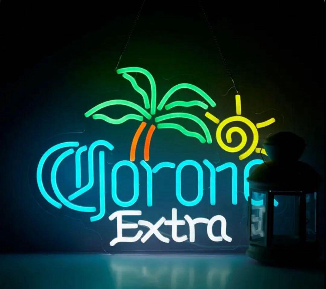 Corona コロナビール LED 看板 メキシカン ダイナー 酒 BAR