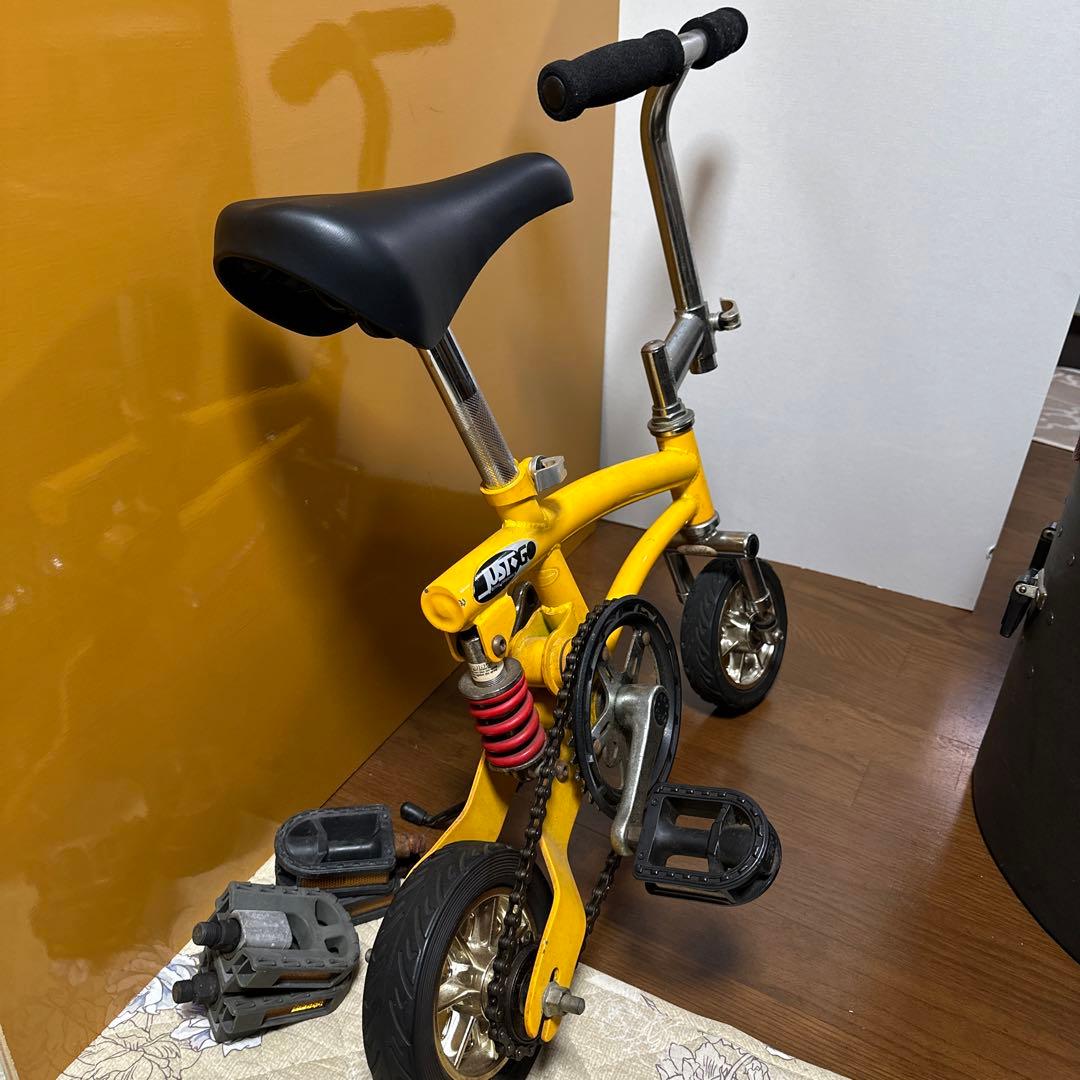 超小径自転車　リヤ左右ハブステップ付き