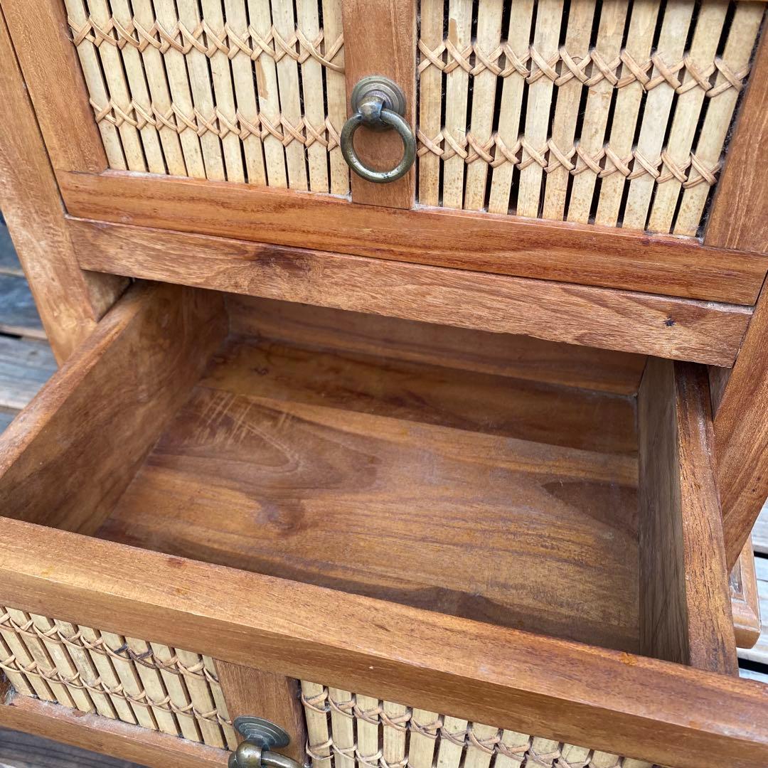 ヴィンテージ バンブーチェスト 収納家具 インテリア 店舗什器