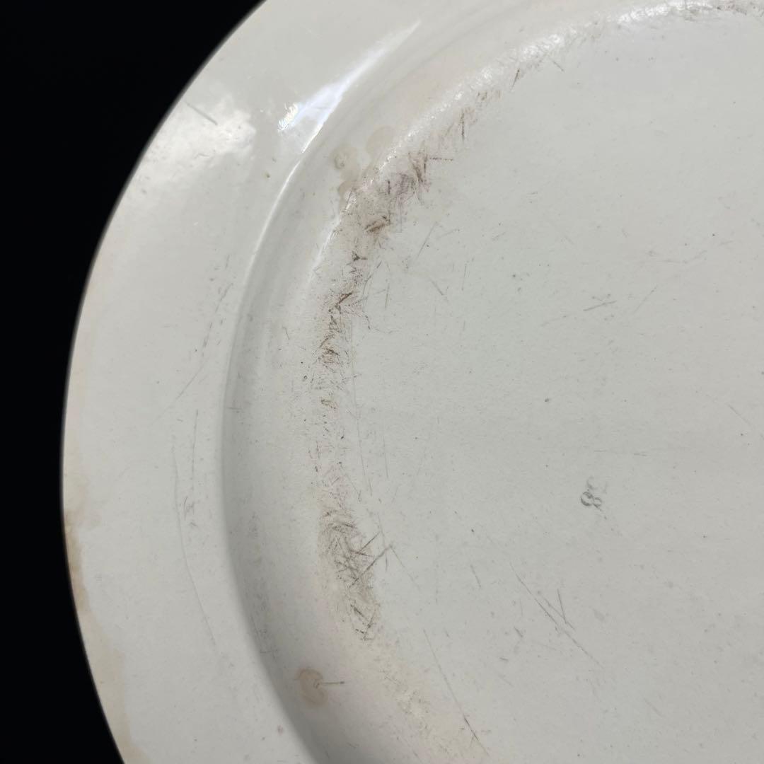 フランスアンティーク皿　クレイユStoneCoquerel et Le Gros