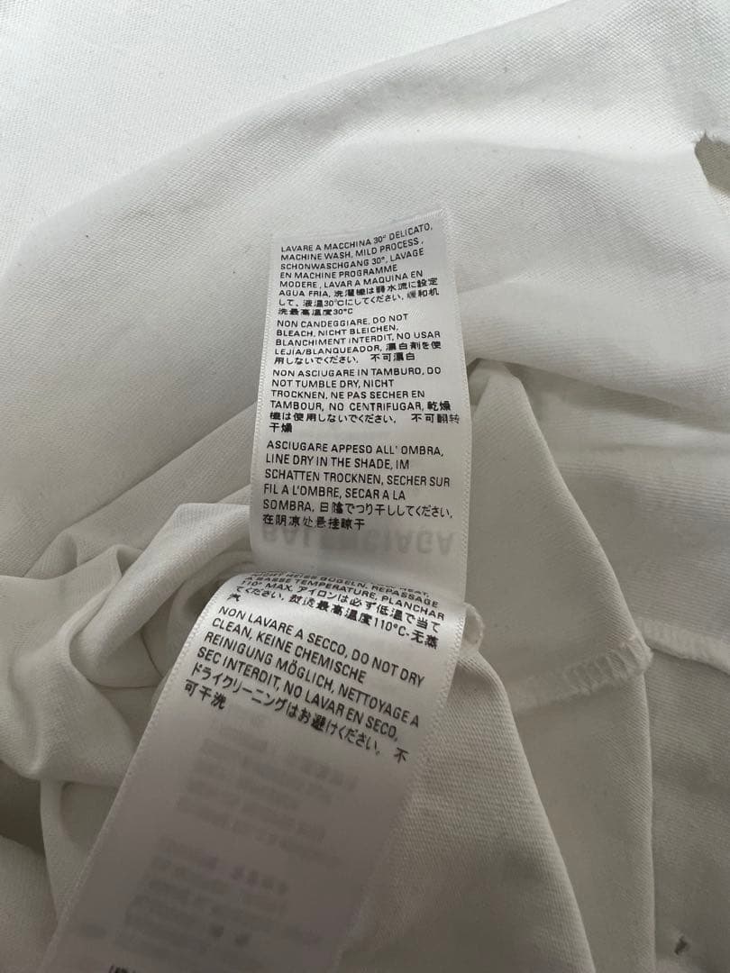 BALENCIAGA バレンシアガ 21SS デストロイオーバーサイズTシャツ