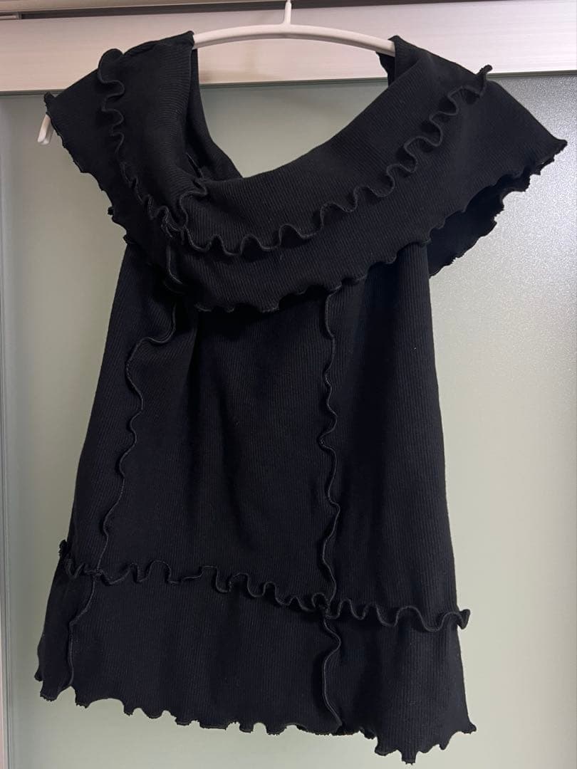 ロンハーマン　sherris オフショルトップス　黒