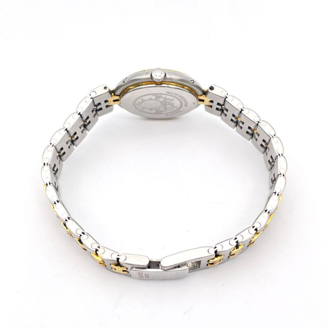 【電池交換済】エルメス プロフィール レディース腕時計 コンビ 29M34