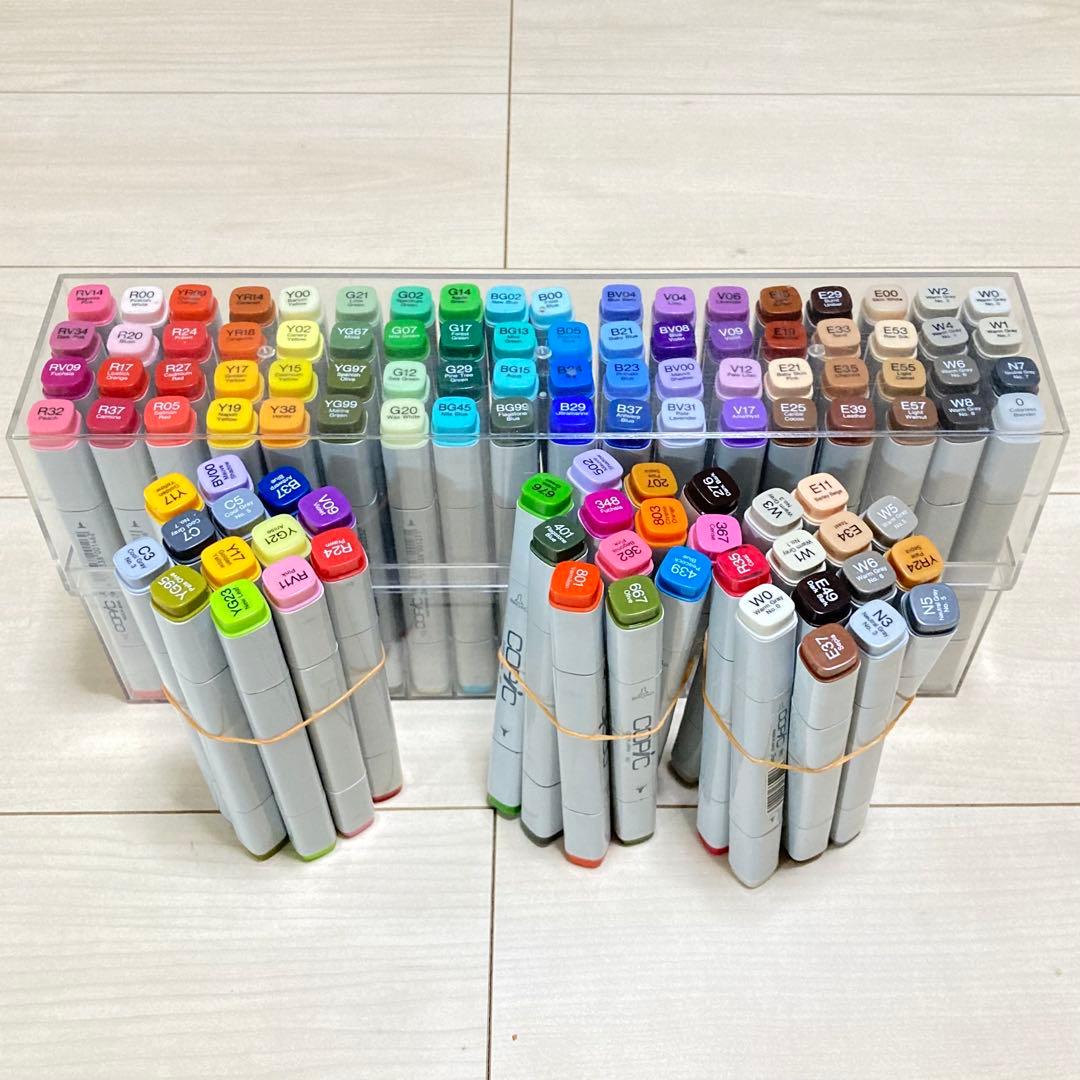 コピッククラシック　まとめ売り　大量　100本以上　アルコールマーカーセット