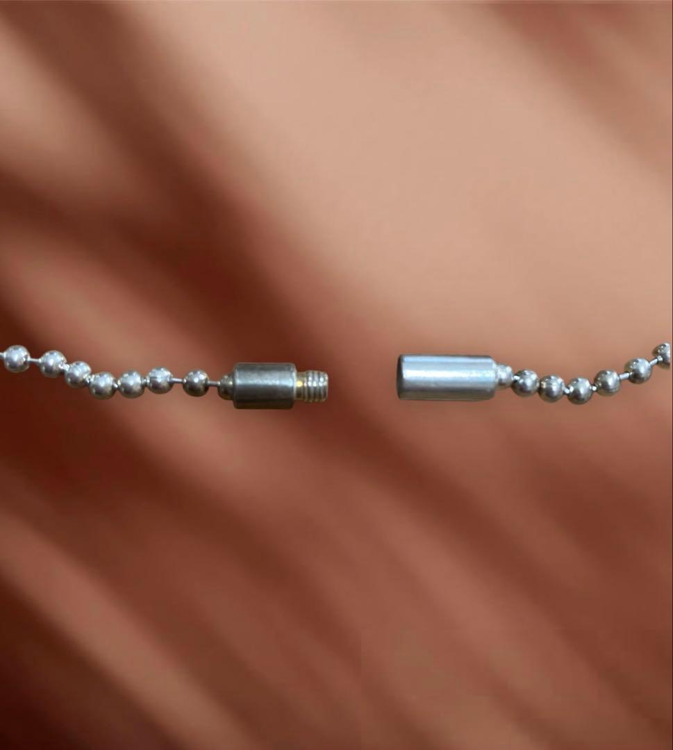 GUCCI グッチ ドッグタグ ネックレス シルバー 刻印 925 箱保存袋付き