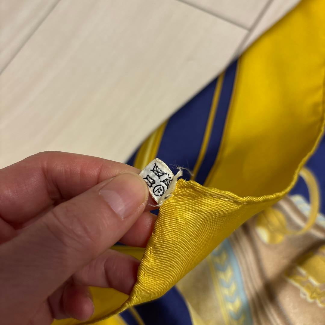 ヨ*ム様 HERMES エルメス スカーフ カレ90 ヴィンテージ