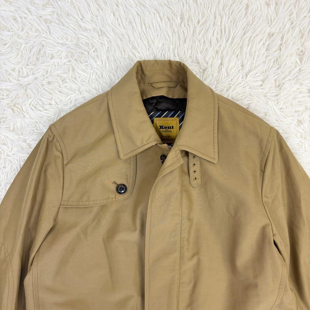 新品タグ付き！ケント × ハリスツイード 60/40クロス ミドル丈コート M
