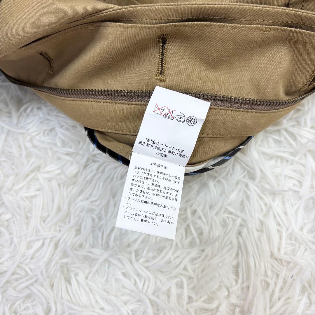 新品タグ付き！ケント × ハリスツイード 60/40クロス ミドル丈コート M