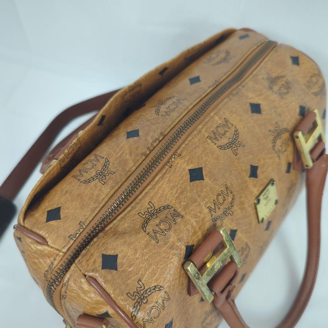 MCM エムシーエム ショルダー ミニボストンバッグ ヴィセトス