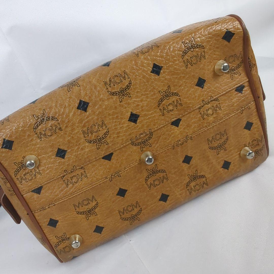 MCM エムシーエム ショルダー ミニボストンバッグ ヴィセトス