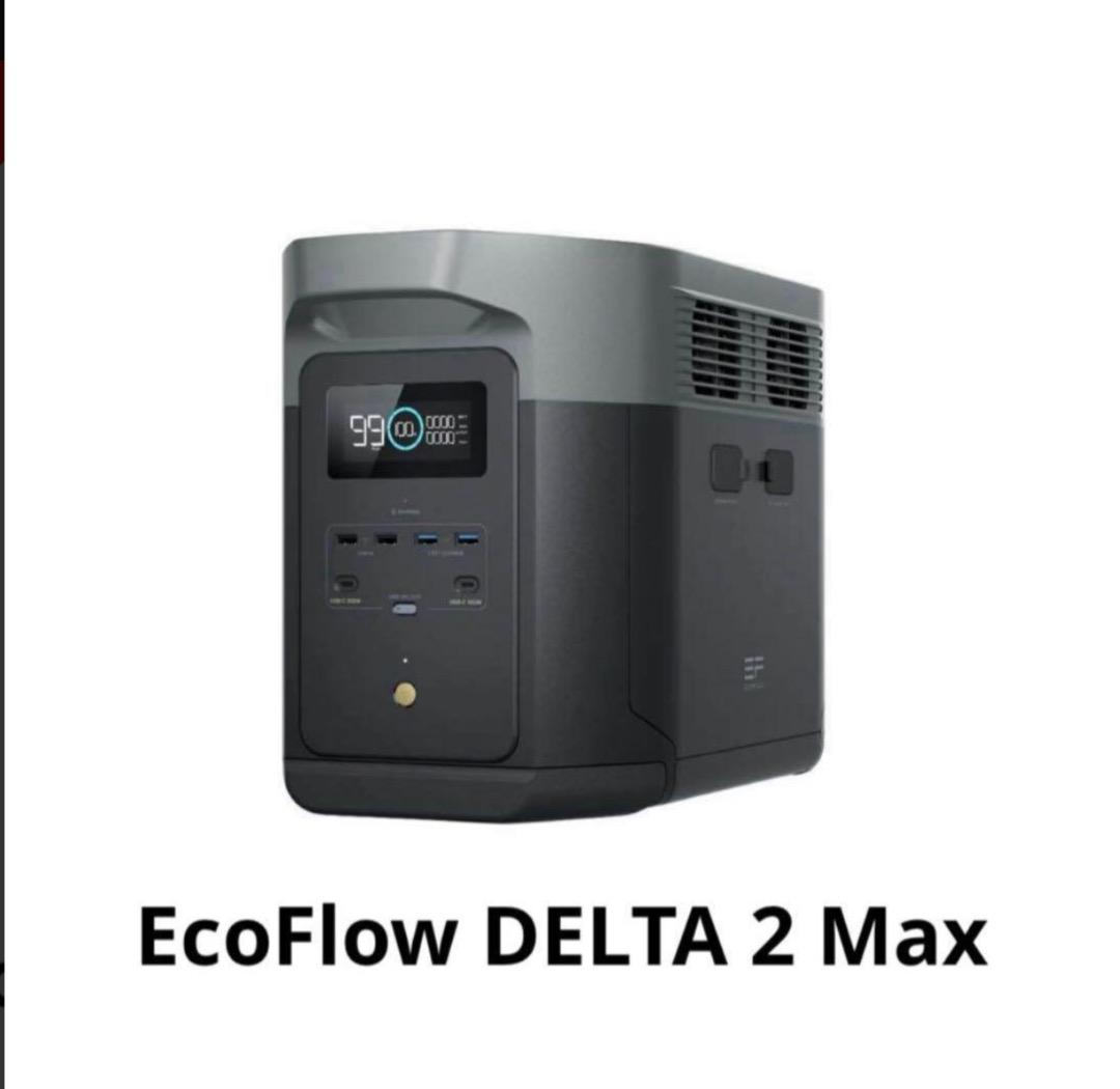 て*ん様 EcoFlow DELTA 2 Max ポータブル電源