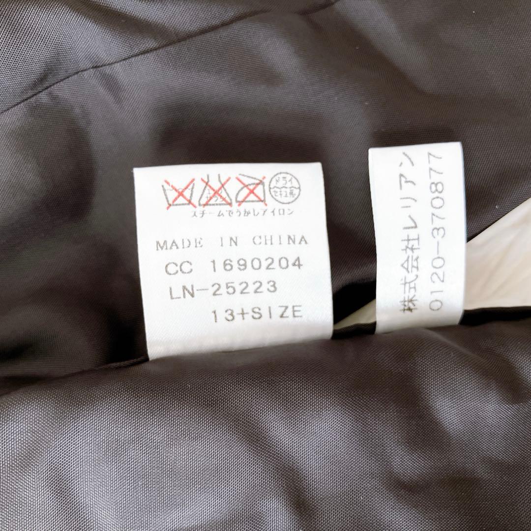 Leilian レリアン コート ダウンライナー フォックスファー LL