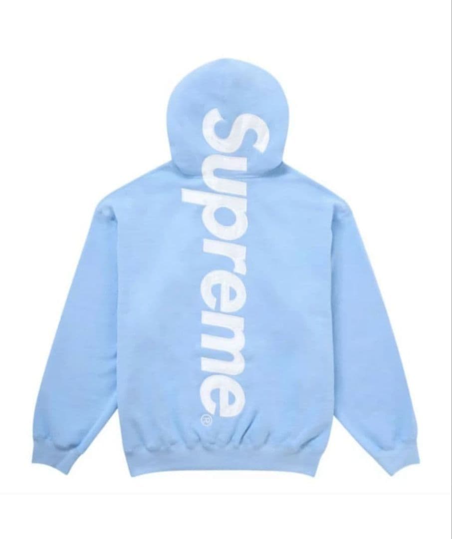 Supreme Satin Appliqué Hooded Sweatshirt