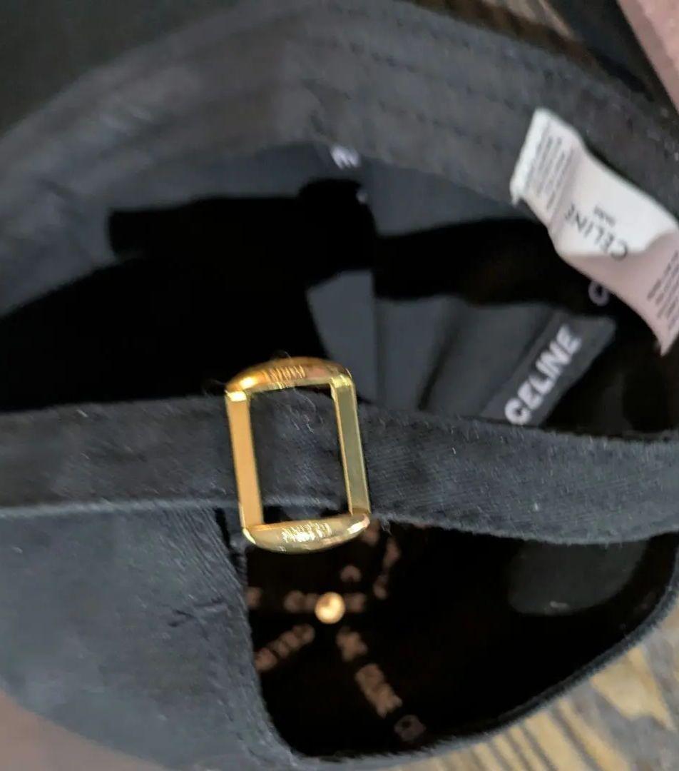 【美品送料無料】CELINEキャップ　Freeesize