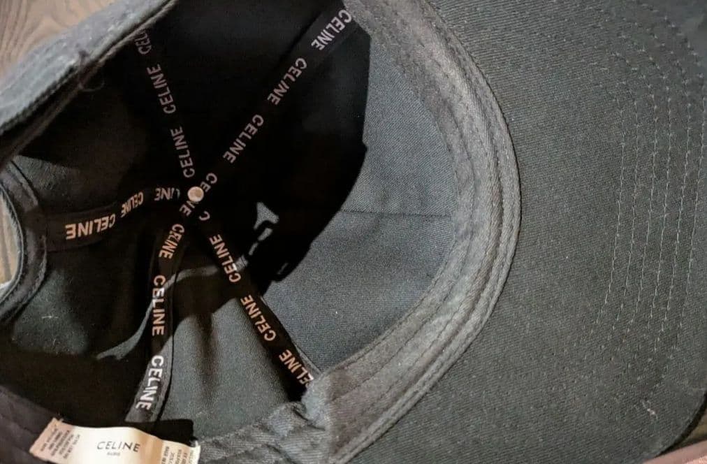 【美品送料無料】CELINEキャップ　Freeesize