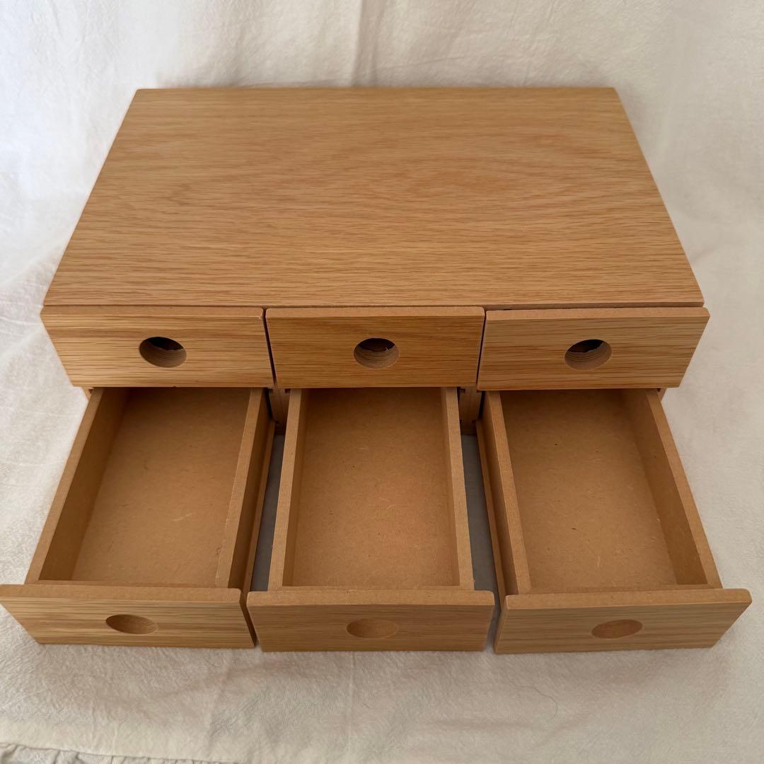 無印良品　木製小物収納4つ　セット