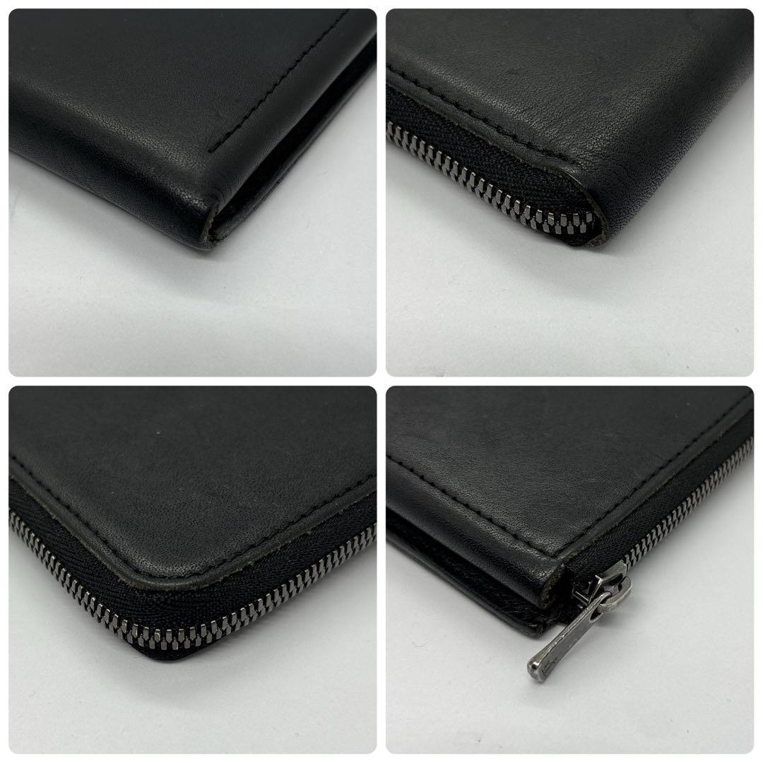 ステータシー　イルモードジップ　長財布　右利き用　ブラック