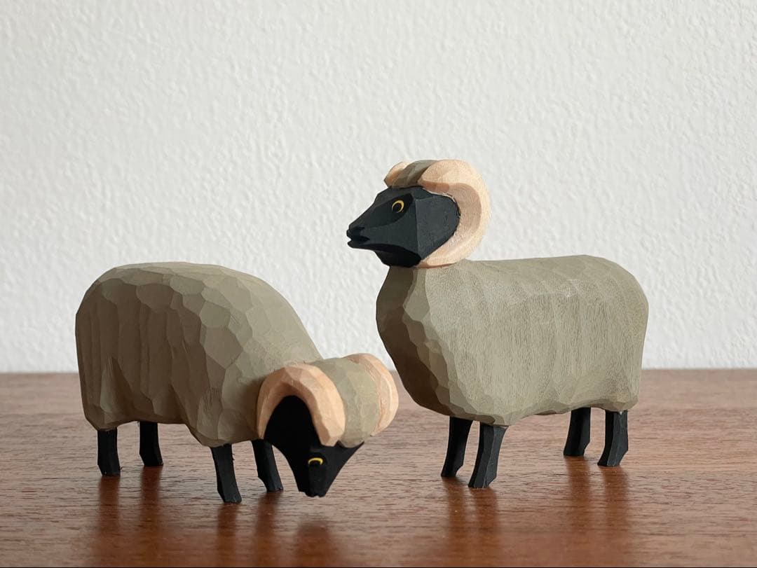 ハーン ヒツジ（グレー）