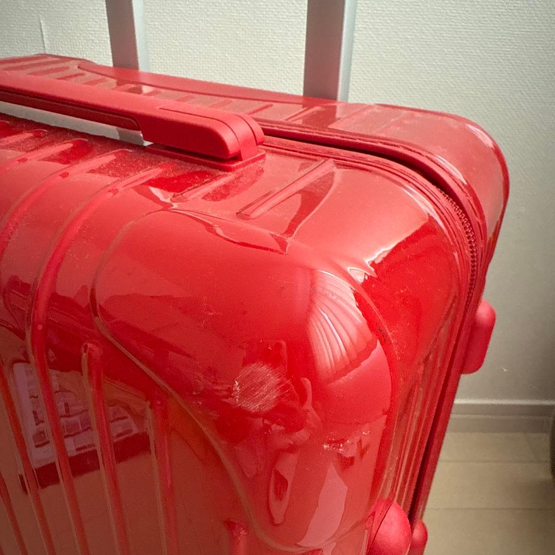 【美品】RIMOWA リモワ エッセンシャルキャビン 36L レッド　キャリー