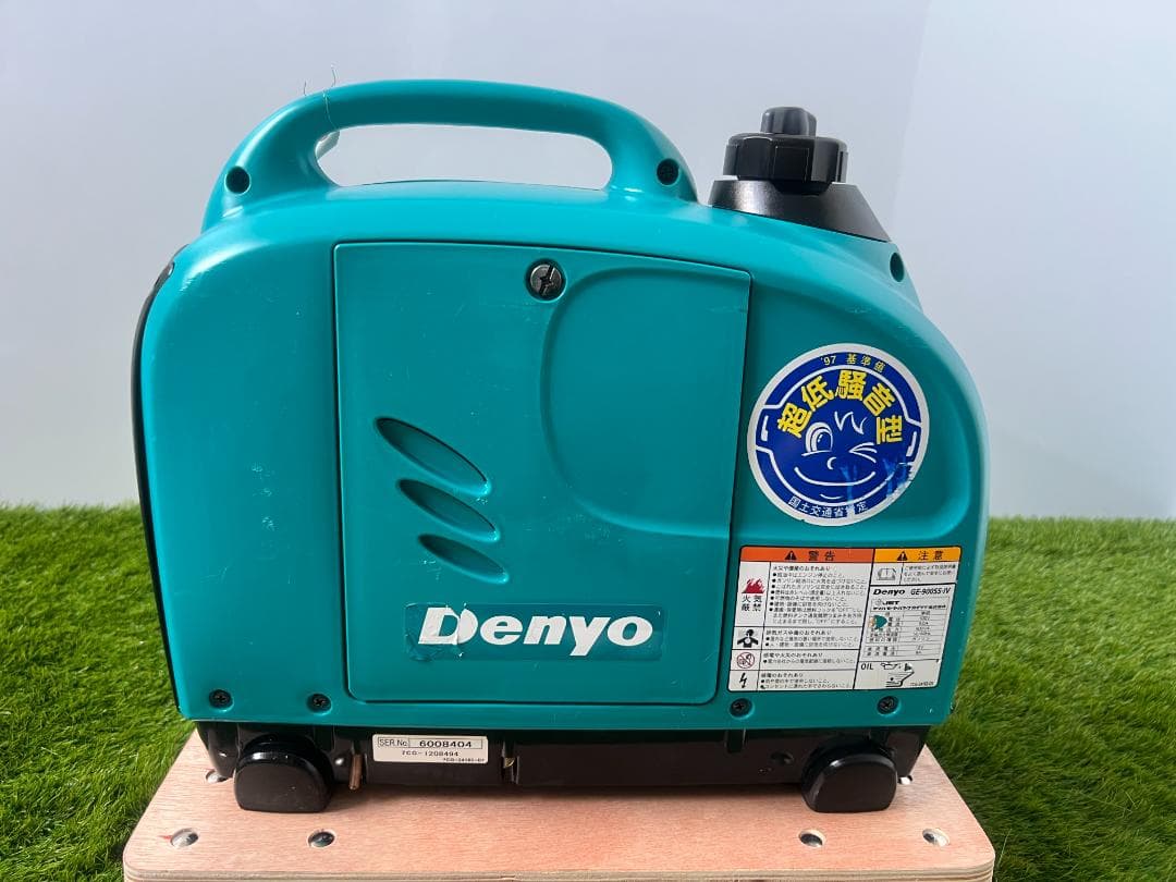 【動作良好・保証付】デンヨー 発電機 GE-900SS-IV★軽量★災害★ 59
