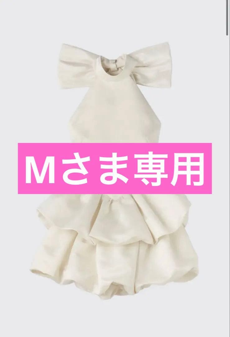 the toe トゥー おさきちゃん着用 リボンバルーンドレス