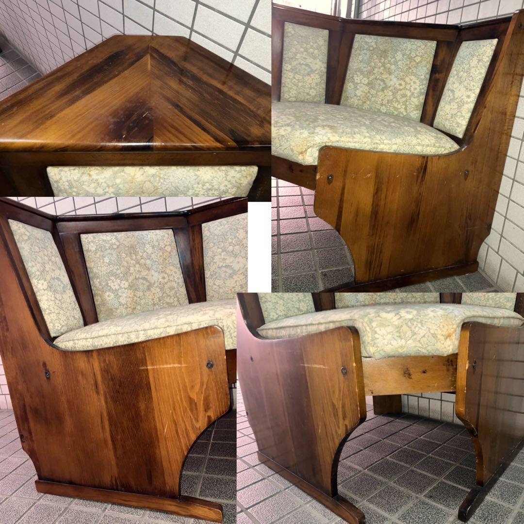 karimoku オールドカリモク ダイニングベンチソファセット4点