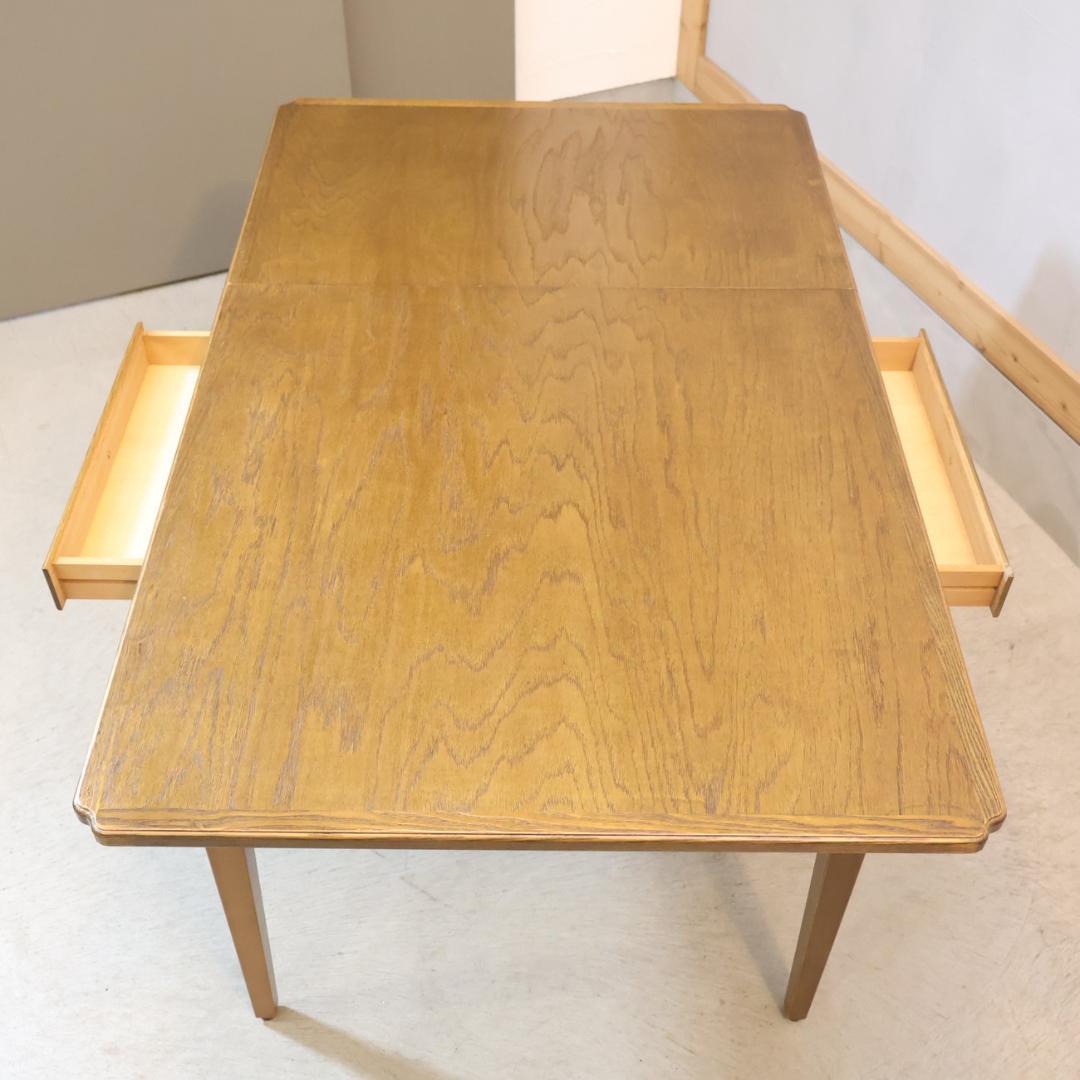 パリの雑貨屋 バタフライテーブル ダイニングテーブル 伸長式 アンティーク調