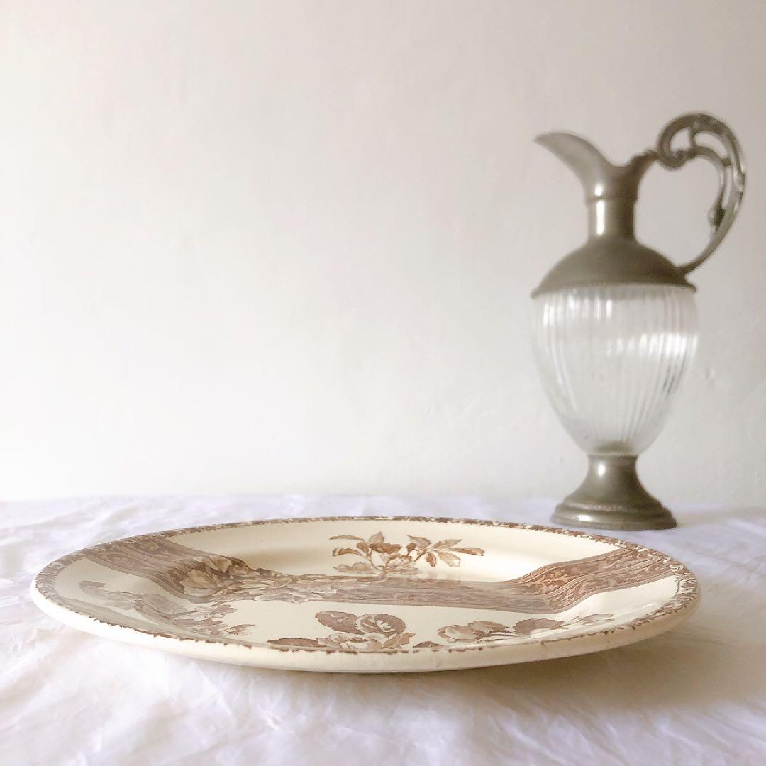 グランデポ　エミールブルジョワ　ディナープレート C フランスアンティーク食器