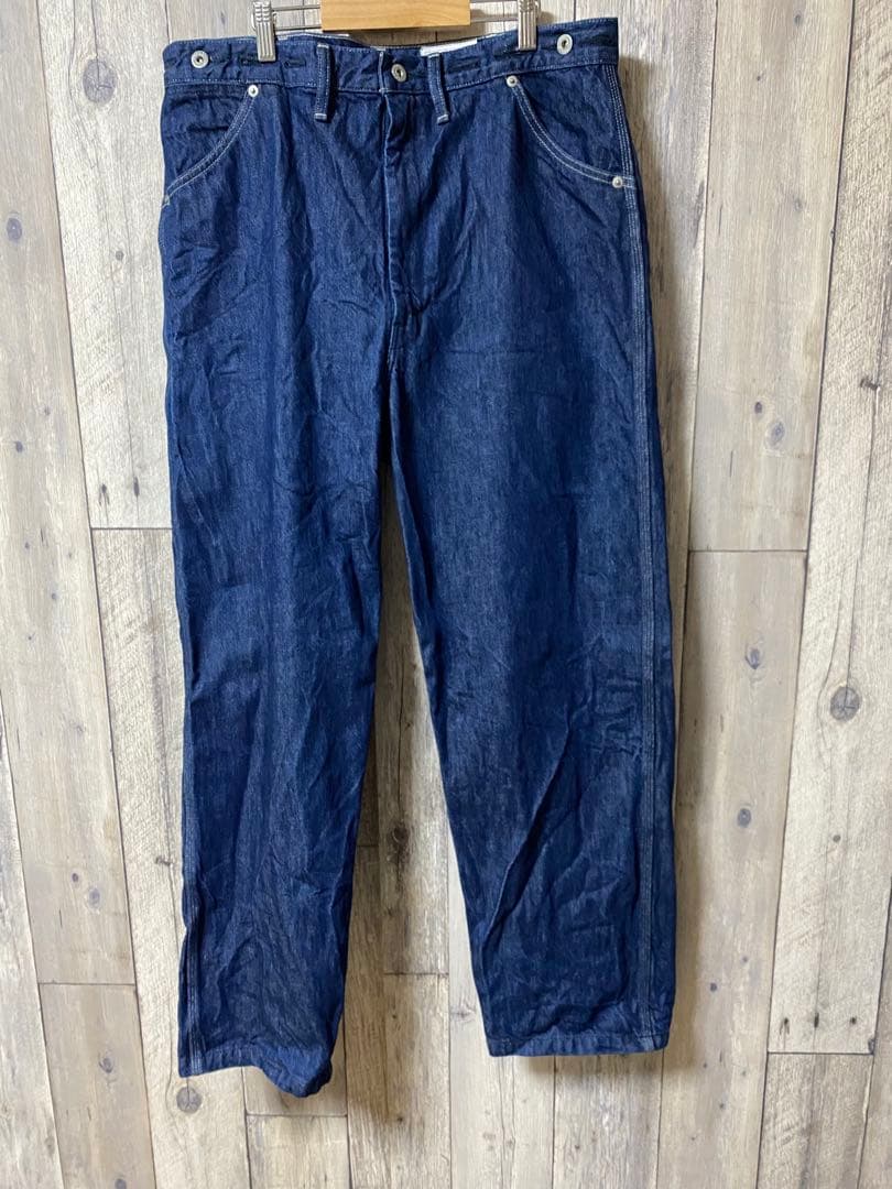 パンツ roku6 timemachine LOOSE PAINTER JEANS 24