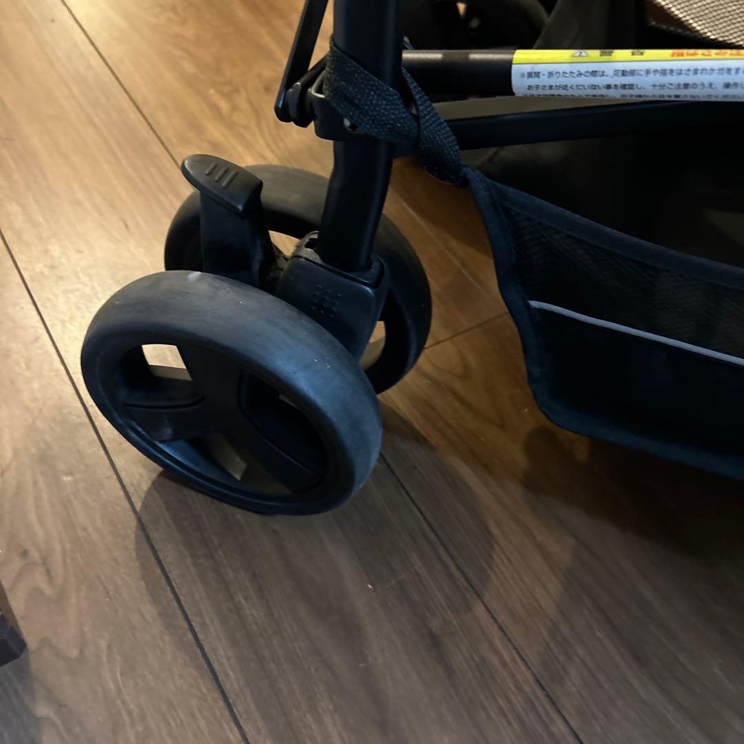 【訳あり】キンダーワゴン　Kinder wagon折りたたみ式二人乗りベビーカー