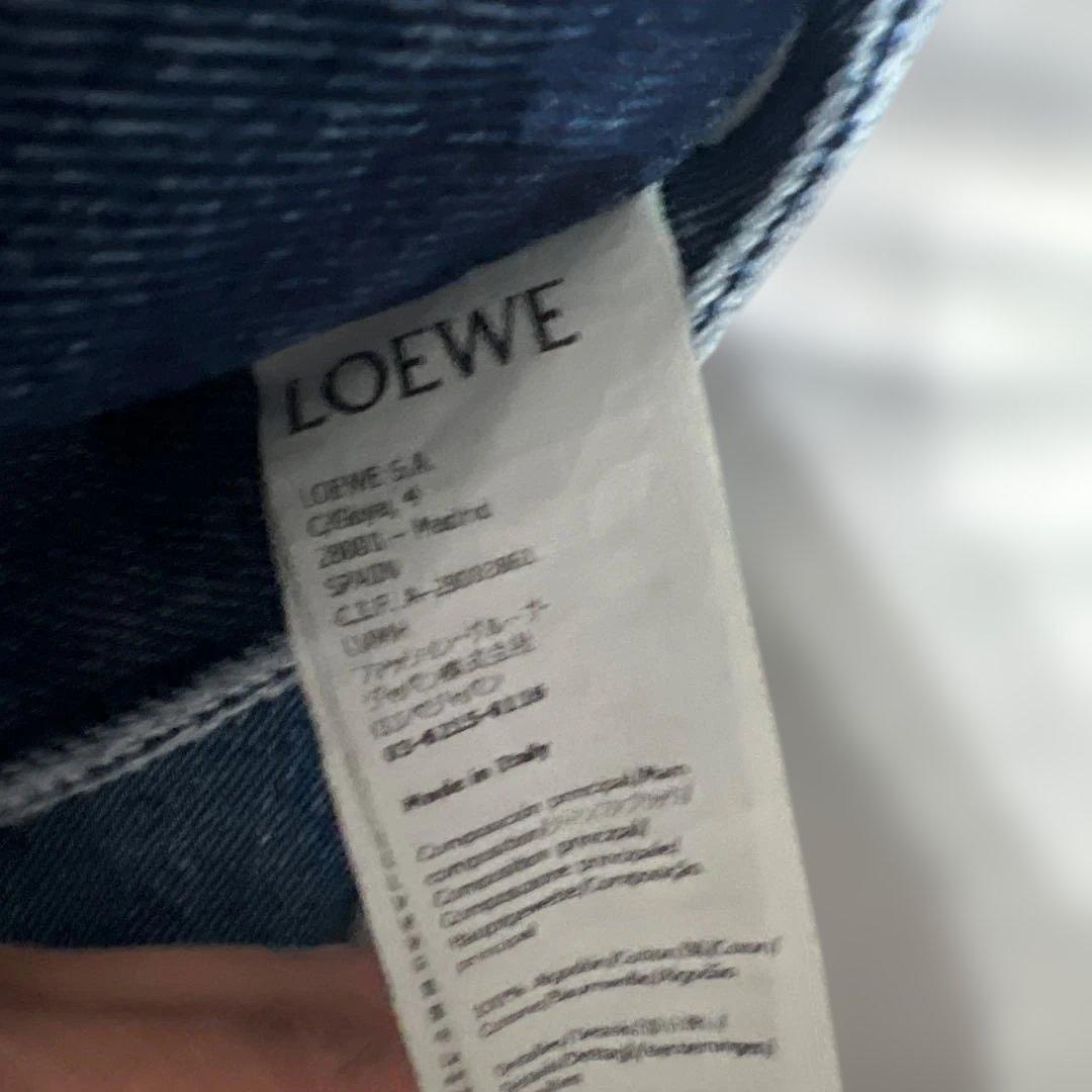 LOEWE アナグラムデニムオーバーサイズバギーデニム