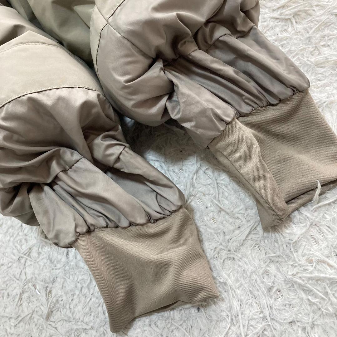 17211✨アディダス イシェルター ロングダウンジャケット フード ロゴテープ