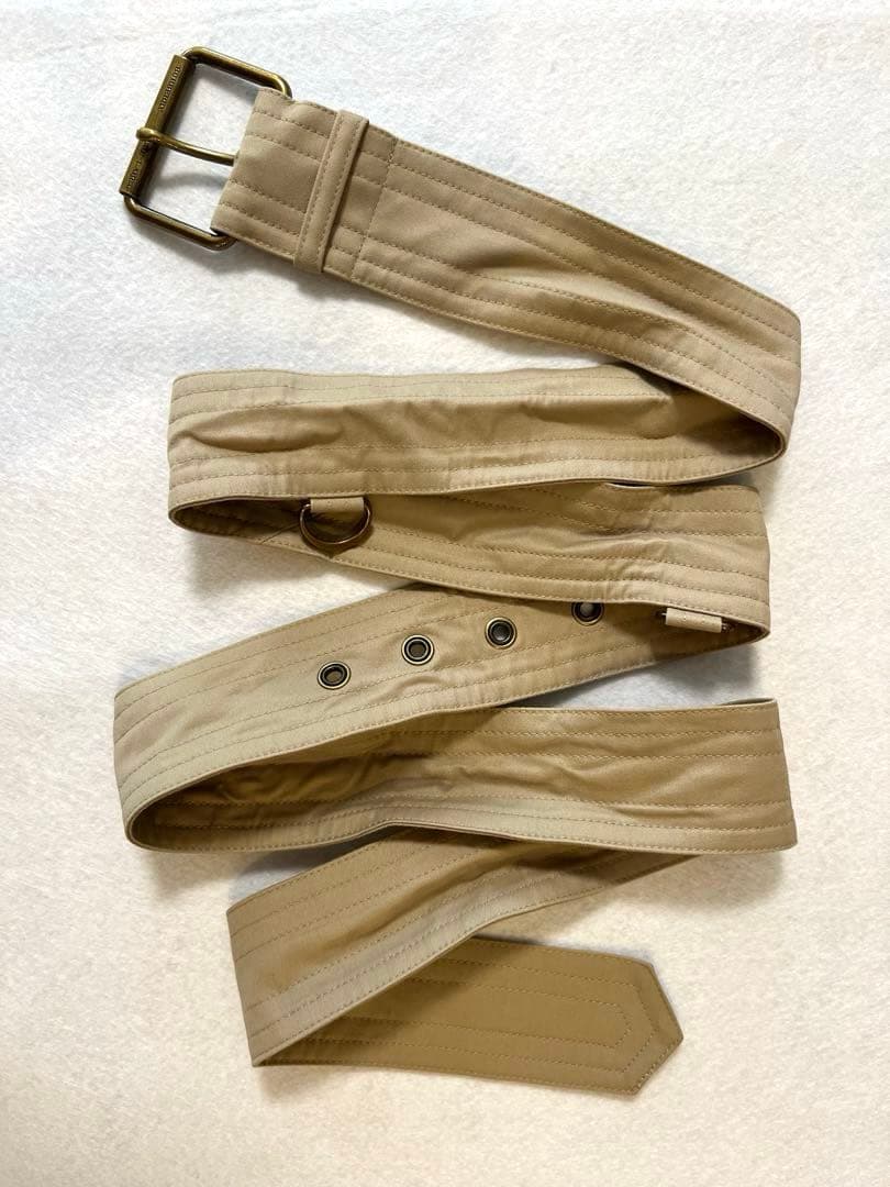 【美品】BURBERRY BLUE LABEL トレンチコート ベージュ 36