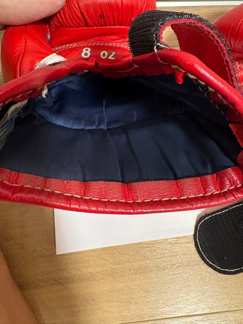 最終価格！Winning ボクシンググローブ 8 oz 赤