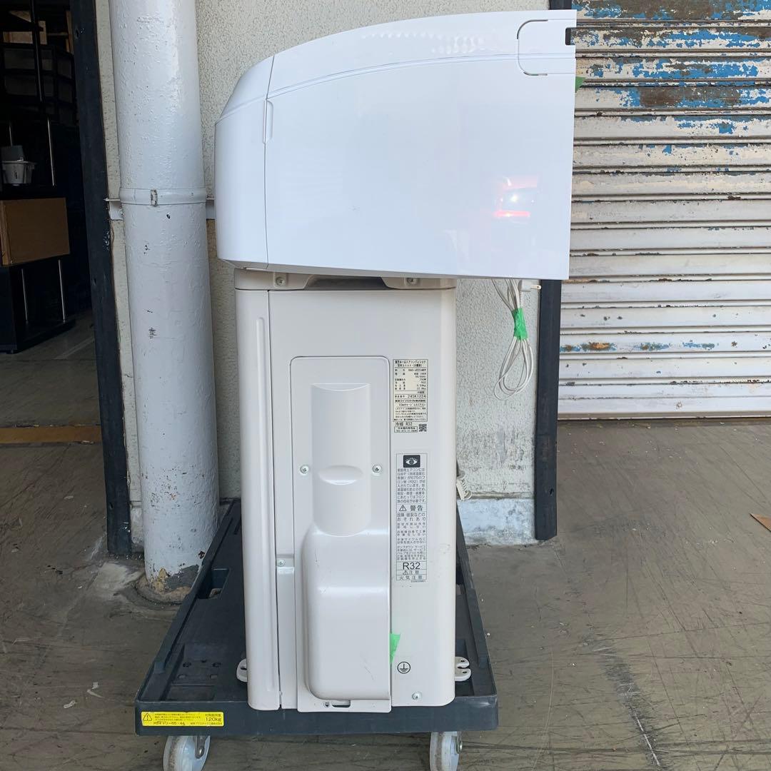 TOSHIBA エアコン室外機セットRAS-J221ARY (W) 2022年製