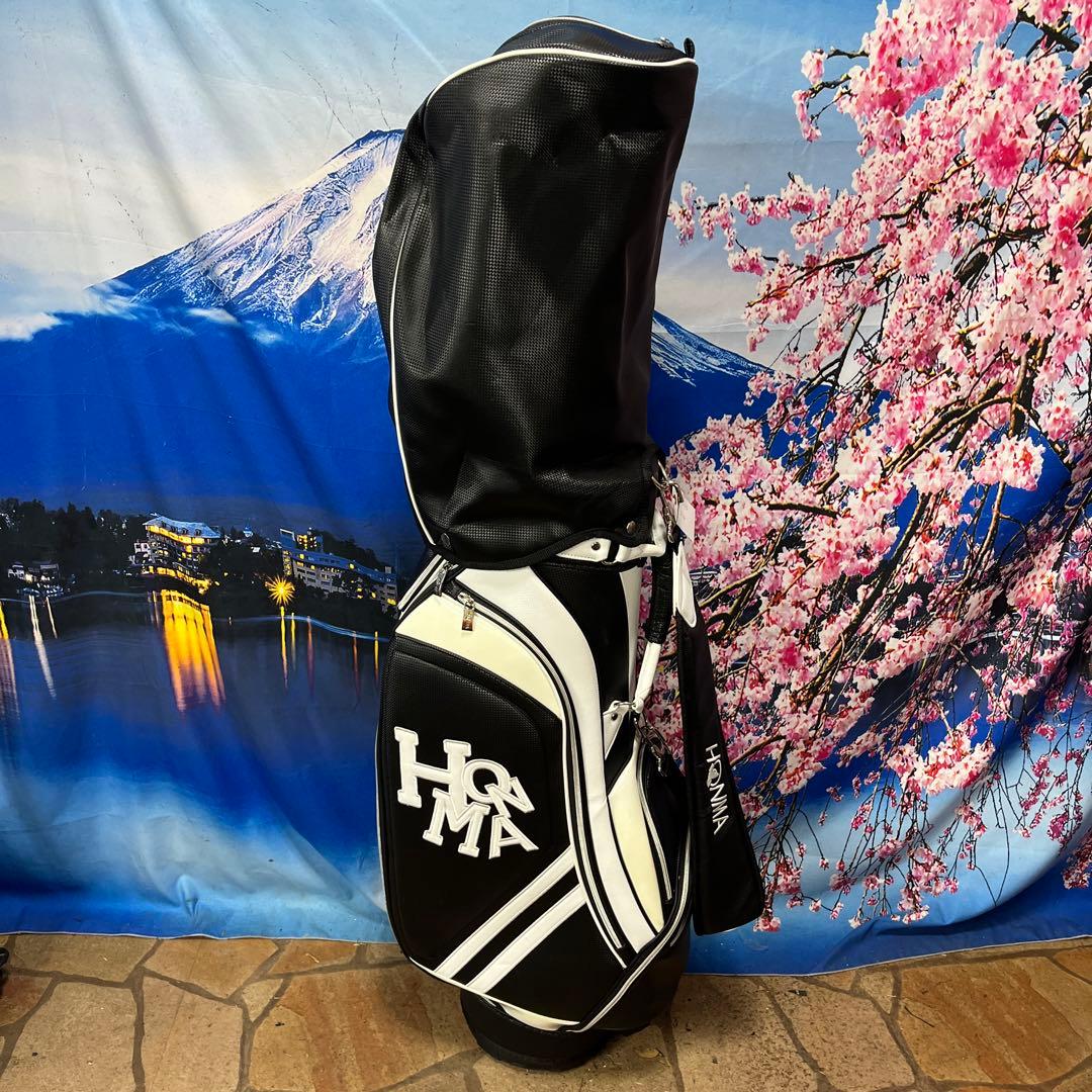 寶BT-1056 美品！HONMA キャディバッグ ブラック