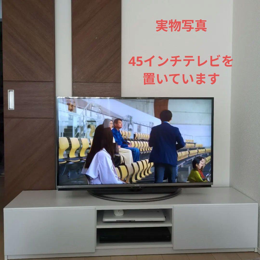 12/29値下げ↓テレビ台150センチ幅 49インチ対応