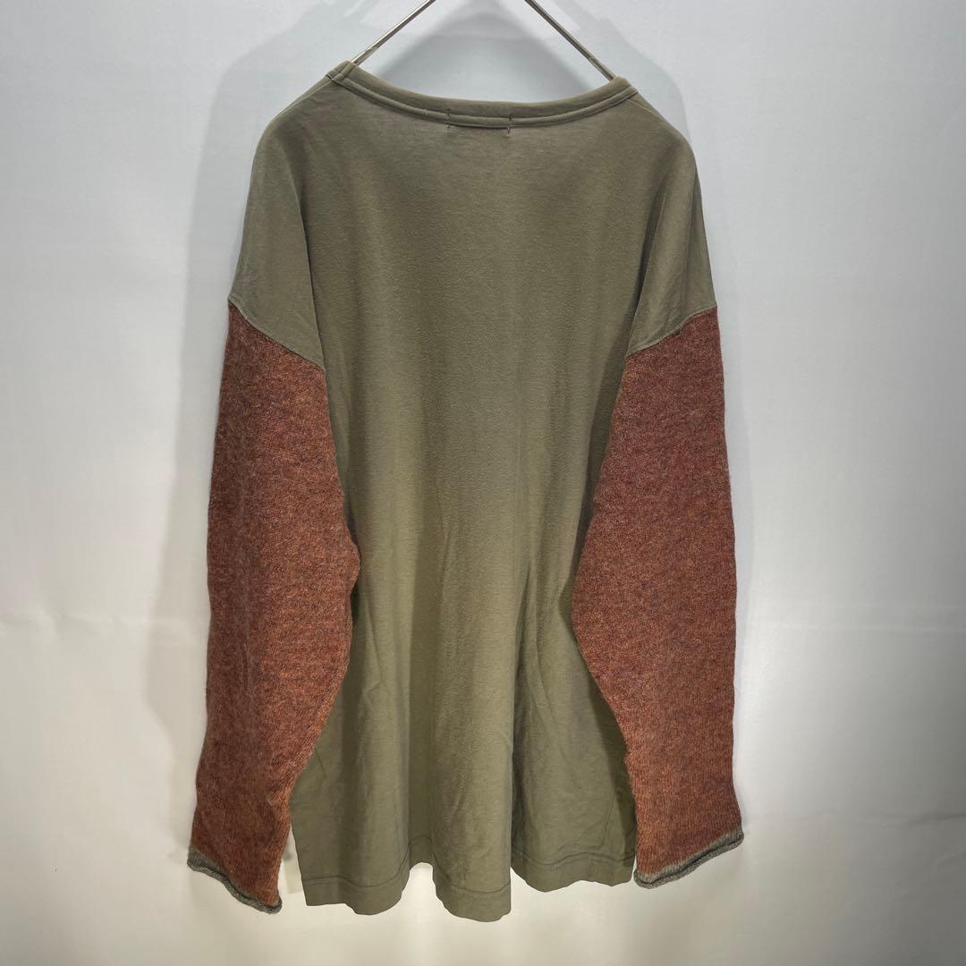 90S コムデギャルソン　銀タグ　田中オム　袖ニット　カットソー