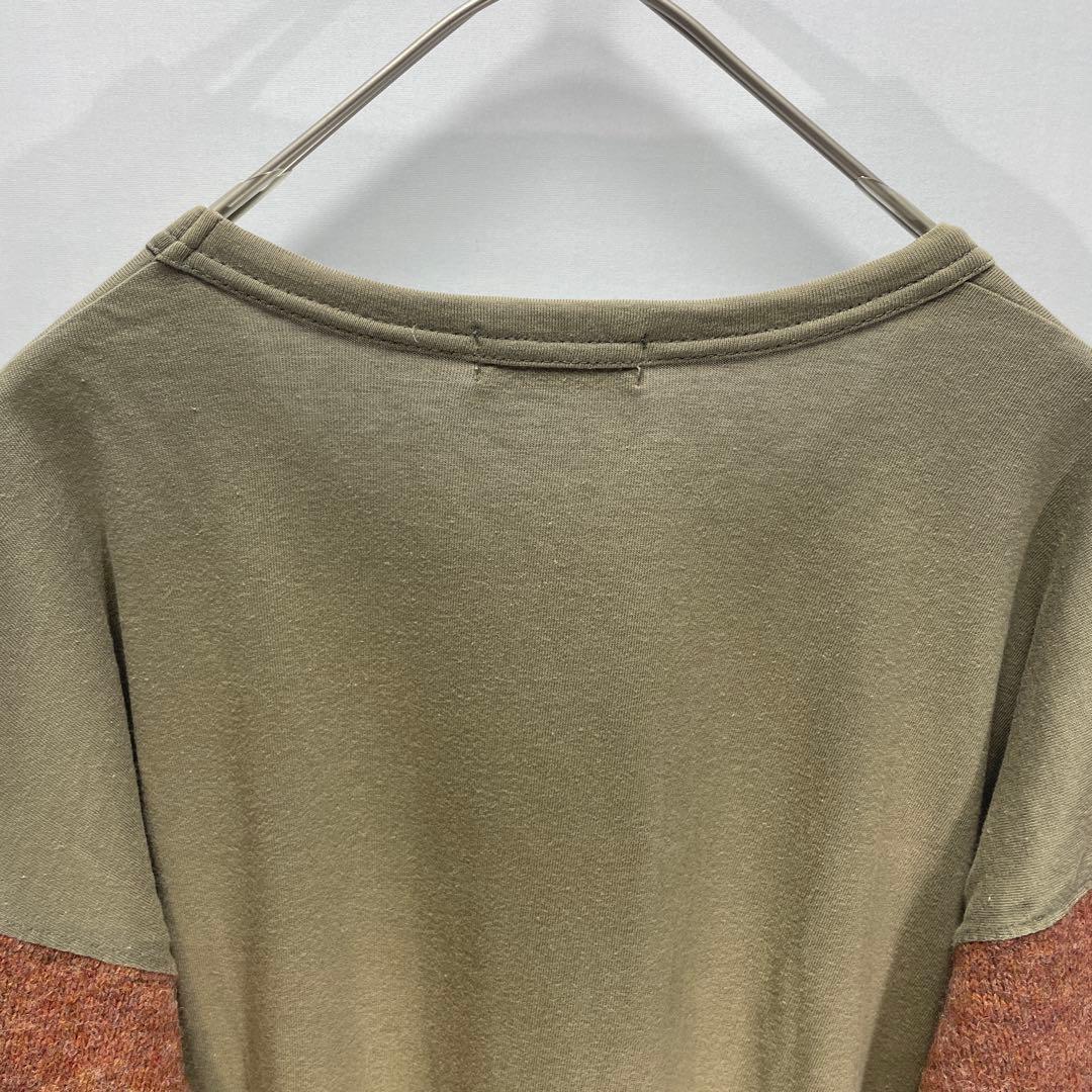 90S コムデギャルソン　銀タグ　田中オム　袖ニット　カットソー