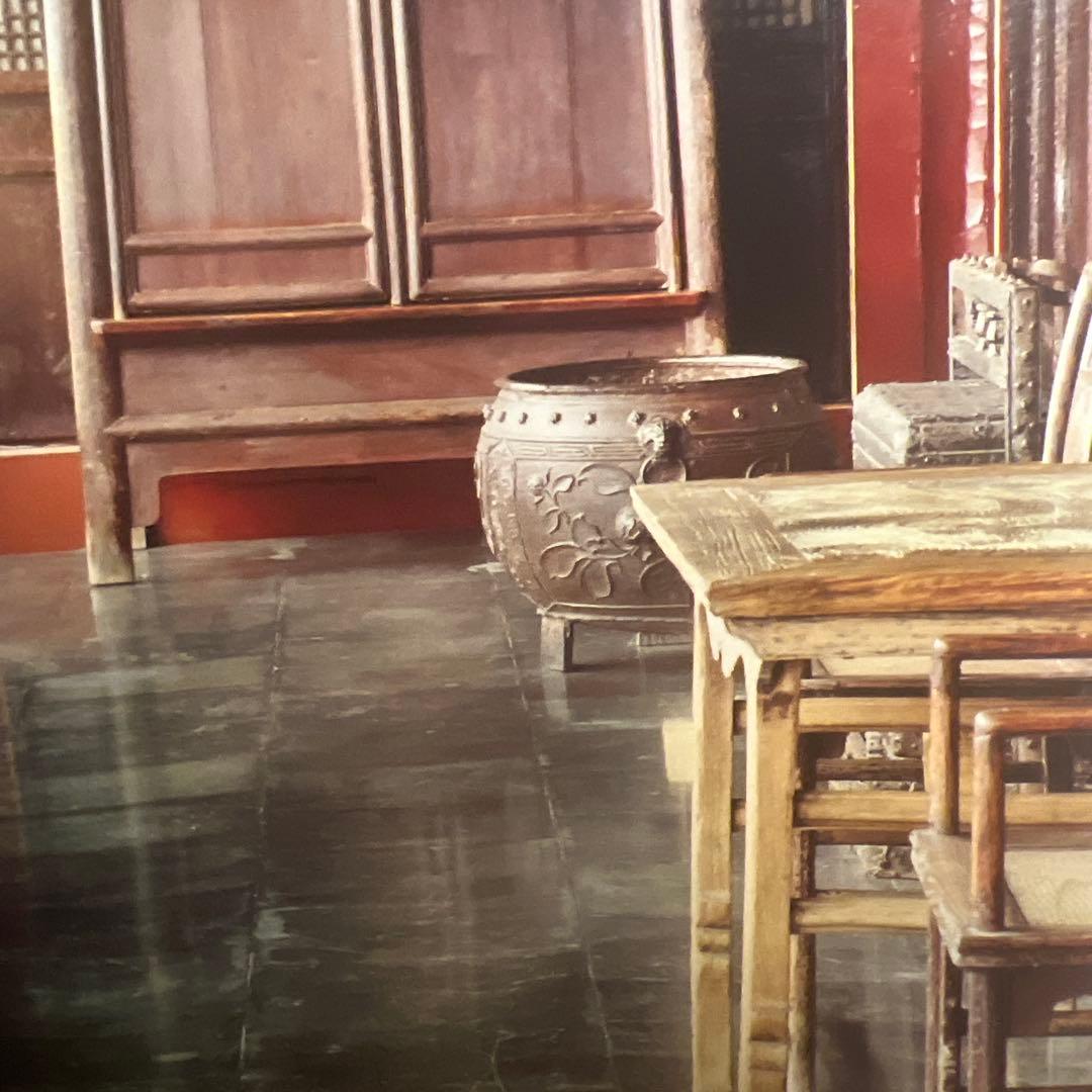 Antique ロングチェア赤　中国　 清時代　AsiaWeek