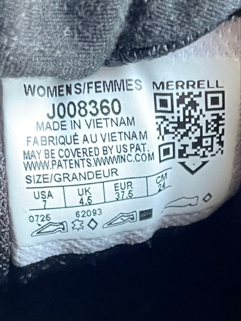 MERRELL スピード ストライク 2 トレックメレル　24センチブラック