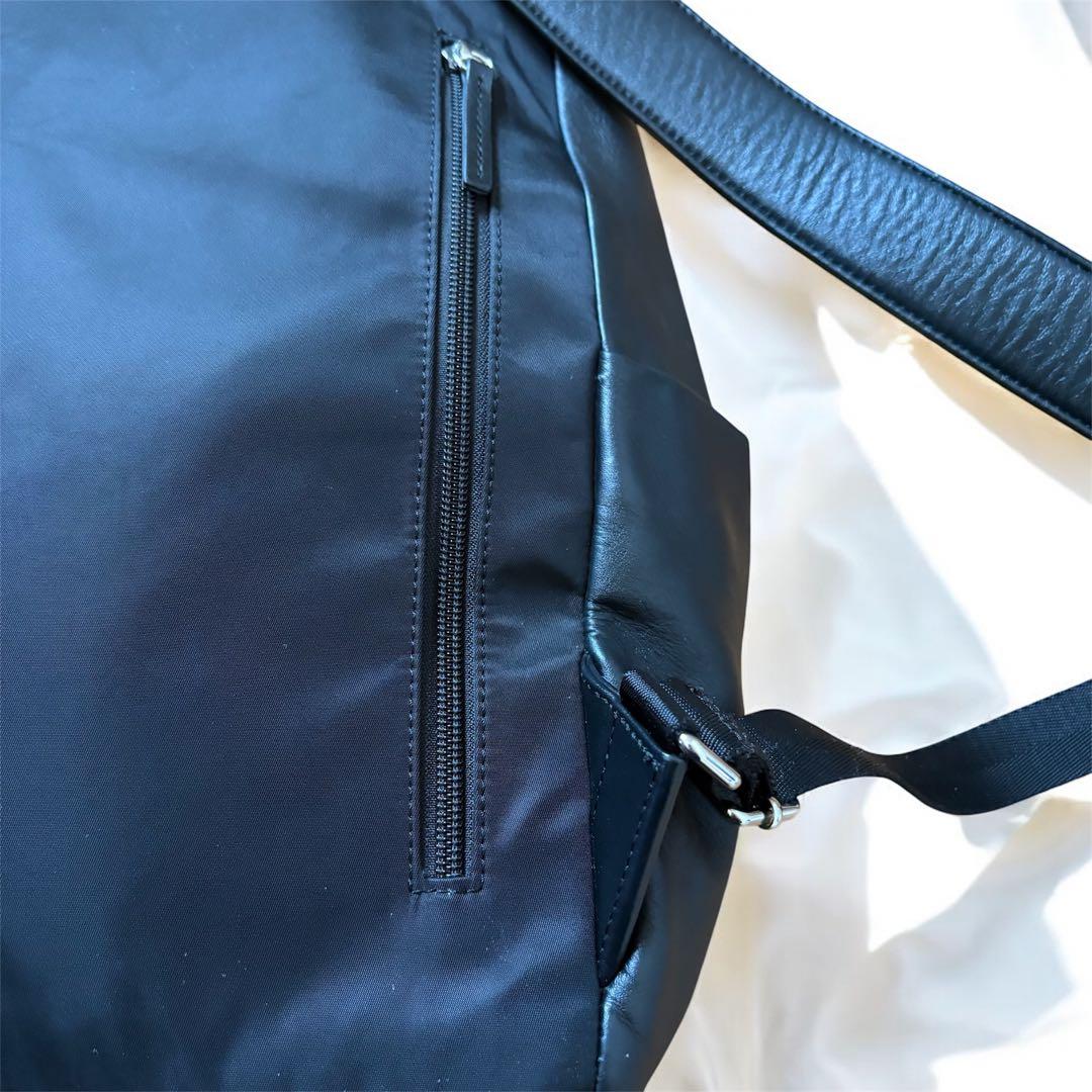 GALLARDAGALANTE ガリャルダガランテ レザーリュック 黒　A4可