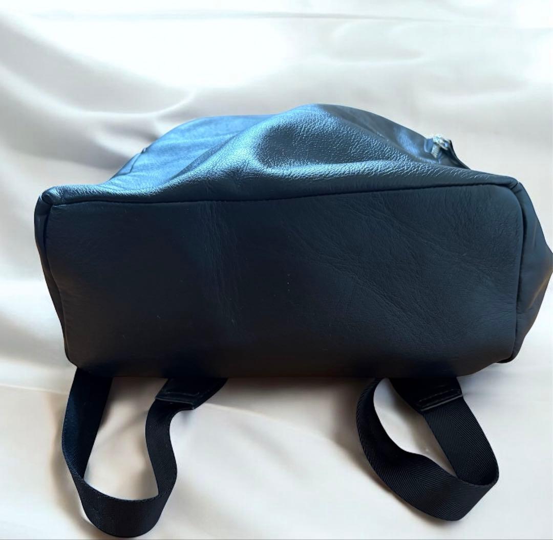 GALLARDAGALANTE ガリャルダガランテ レザーリュック 黒　A4可