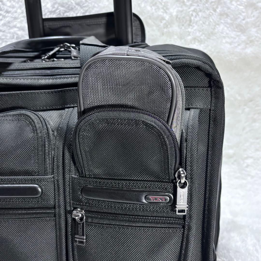 ✨極美品✨ TUMI キャリーバッグ ビジネス 2輪 黒 出張 機内持込