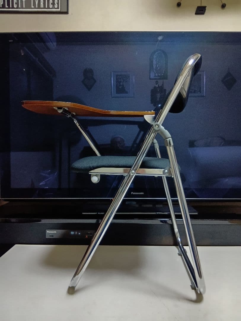 希少　1980’s　スペースエイジ　モダン　ツートンカラー　テーブル　チェア